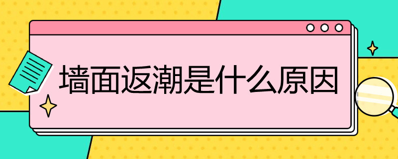 墙面返潮 墙面返潮