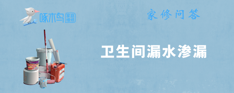 卫生间漏水渗漏