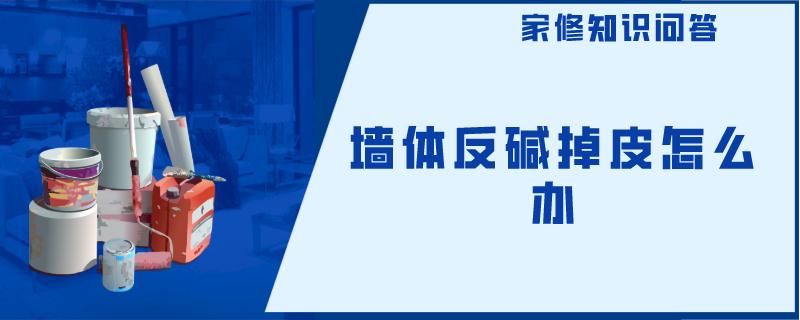 墙体反碱掉皮怎么办