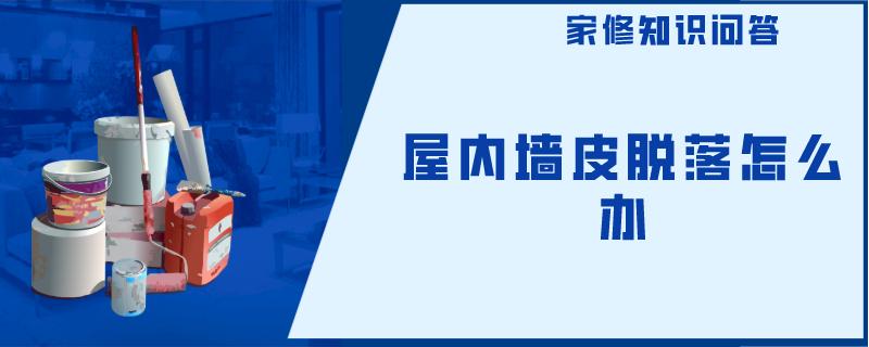 屋内墙皮脱落怎么办 屋内墙皮脱落怎么办