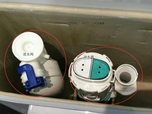 厕所冲水阀漏水怎么修